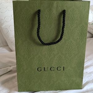 Gucci shopping bag
